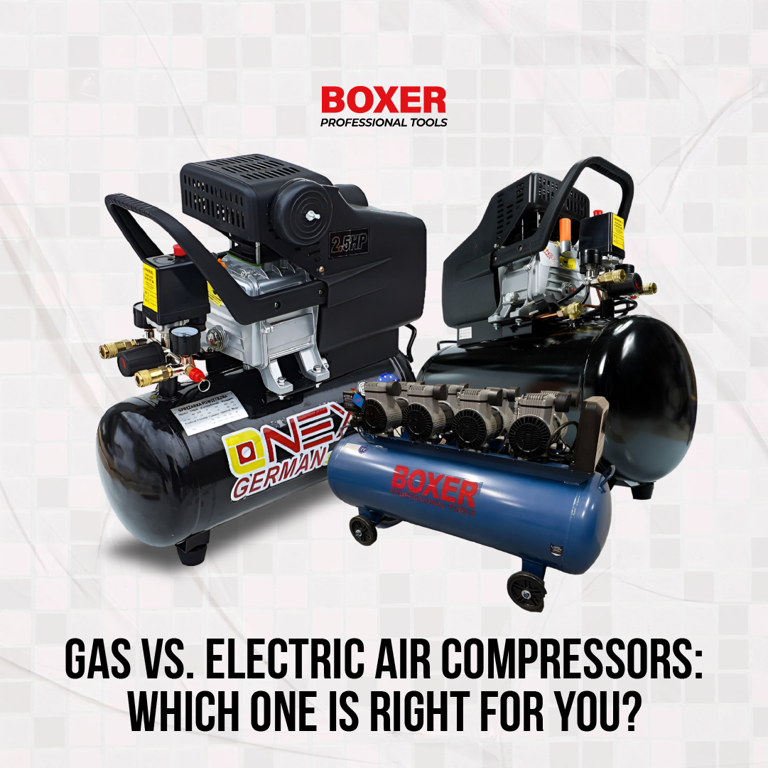 Gas vs. Electric Air Compressors: Which One is Right for You?