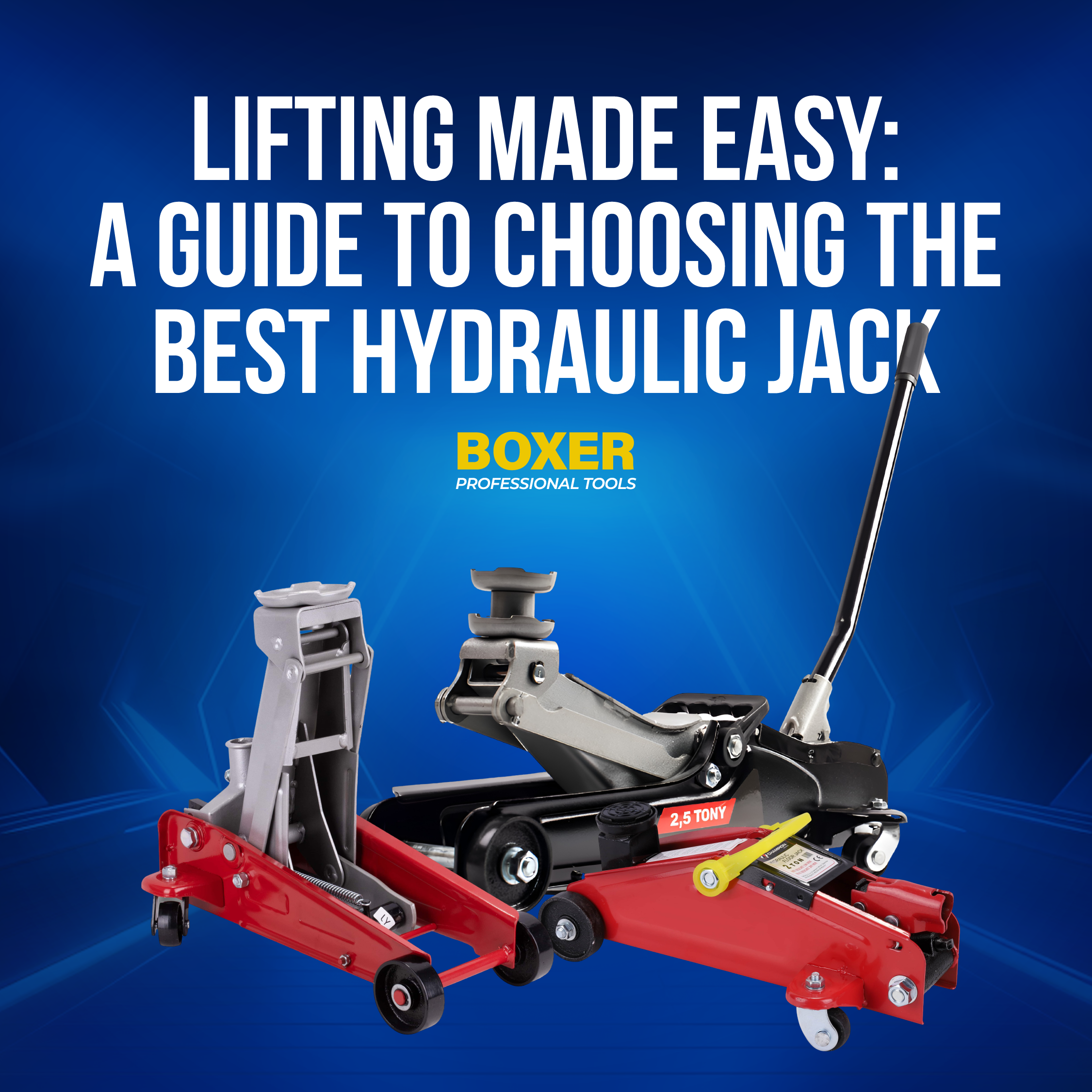 A Guide to Choosing the Best Hydraulic Jack