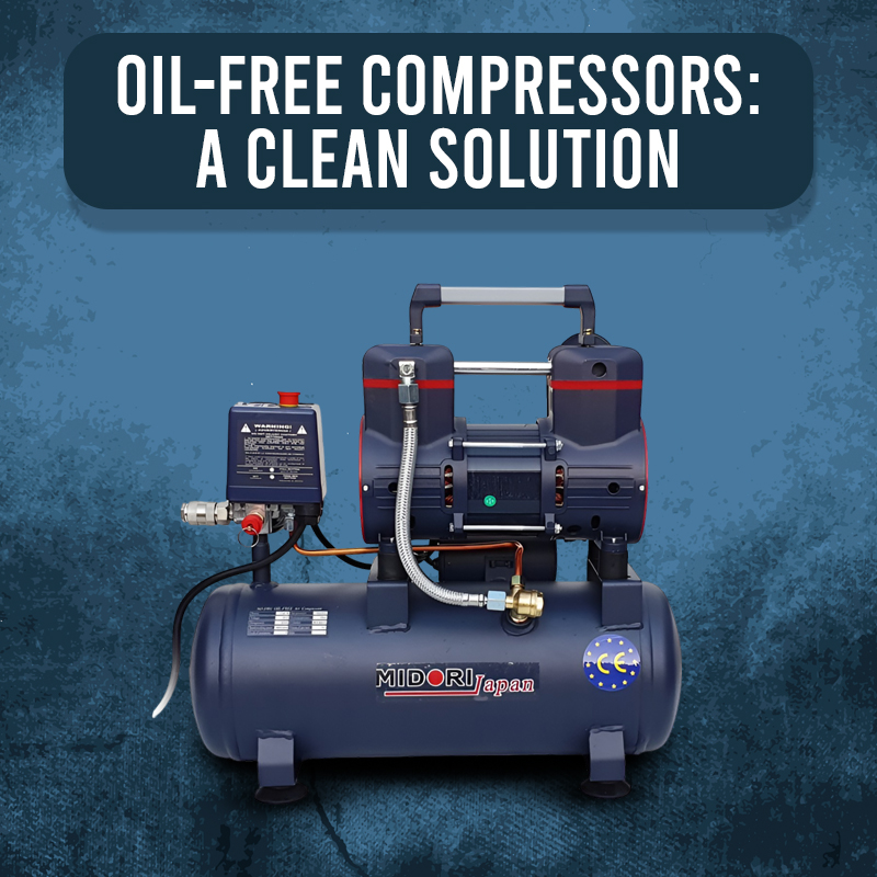 Oil-Free Compressors: A Clean Solution