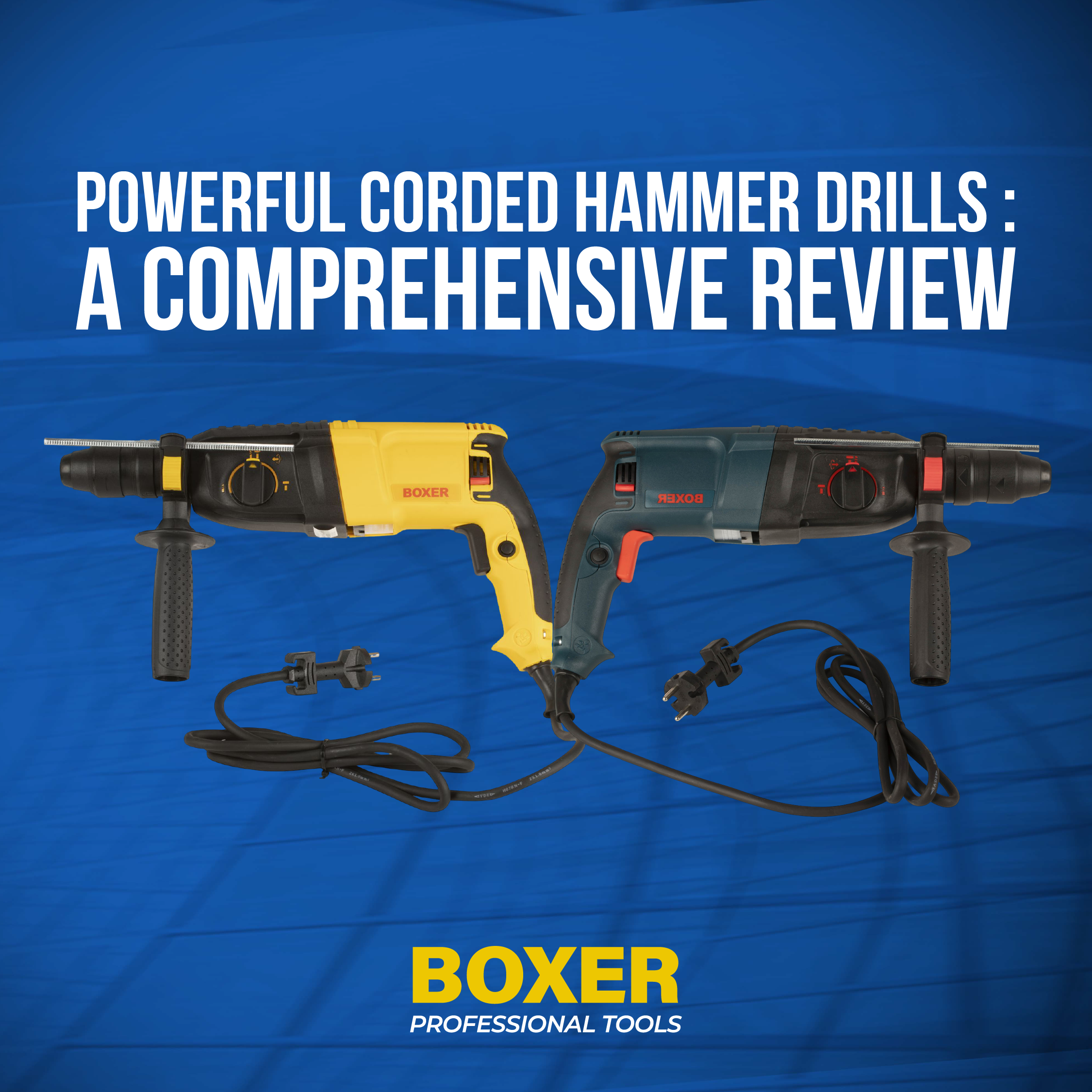 Powerful Corded Hammer Drills: A Comprehensive Review