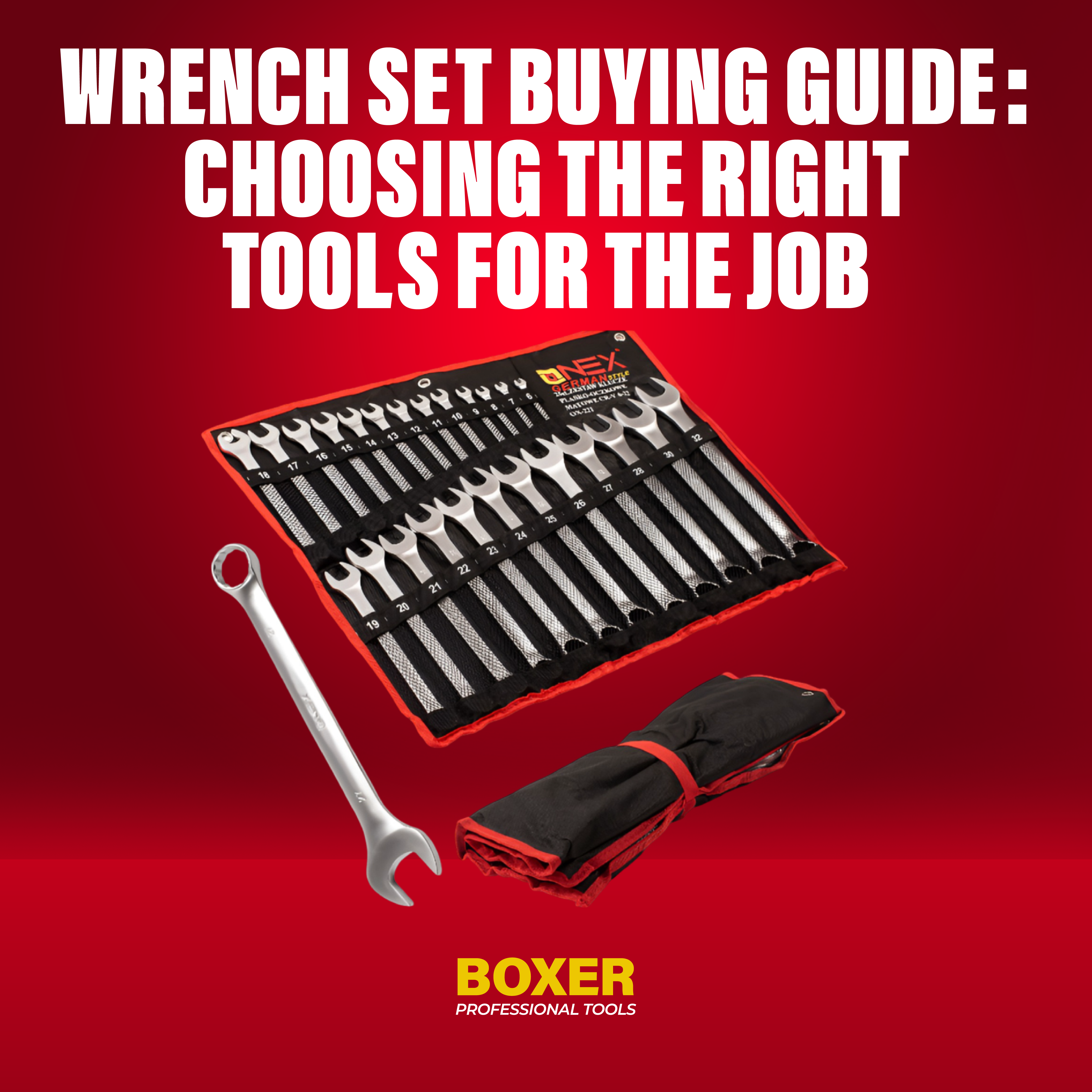 Wrench Set Buying Guide: Choosing the Right Tools for the Job