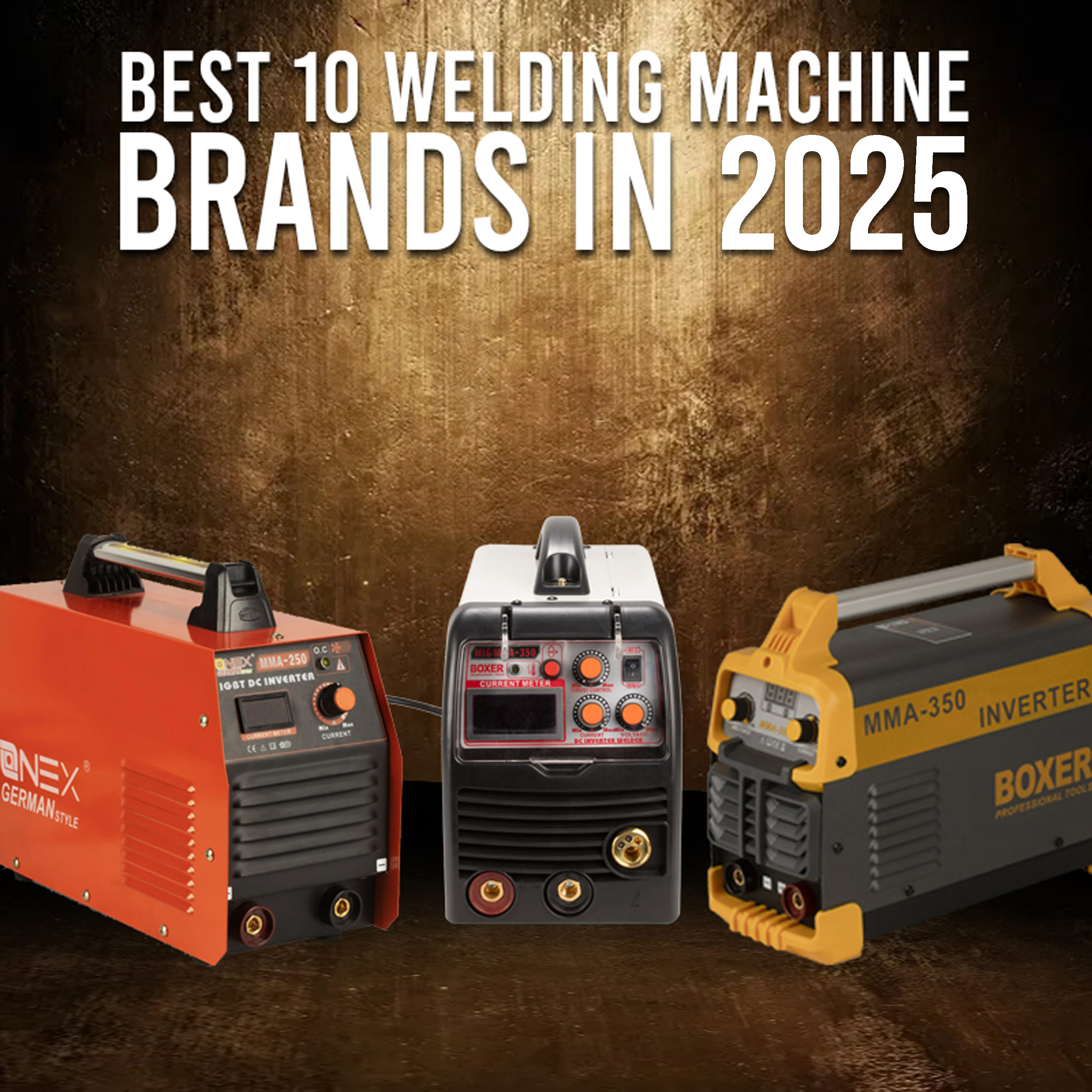 Best Welding Machine Brands in 2025: Top 10 Amazing Choices for European Welders