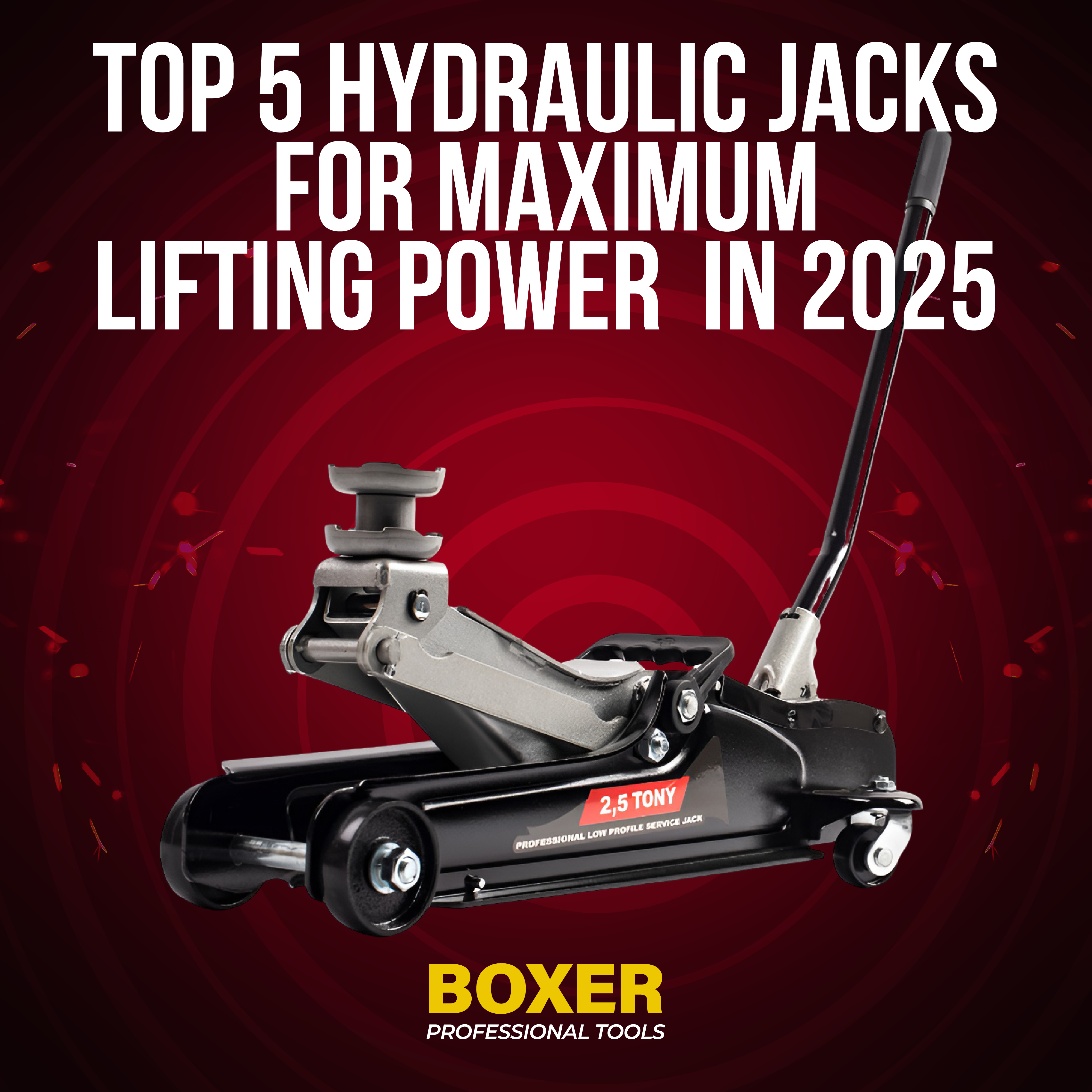 Top 5 Hydraulic Jacks for Maximum Lifting Power in 2025