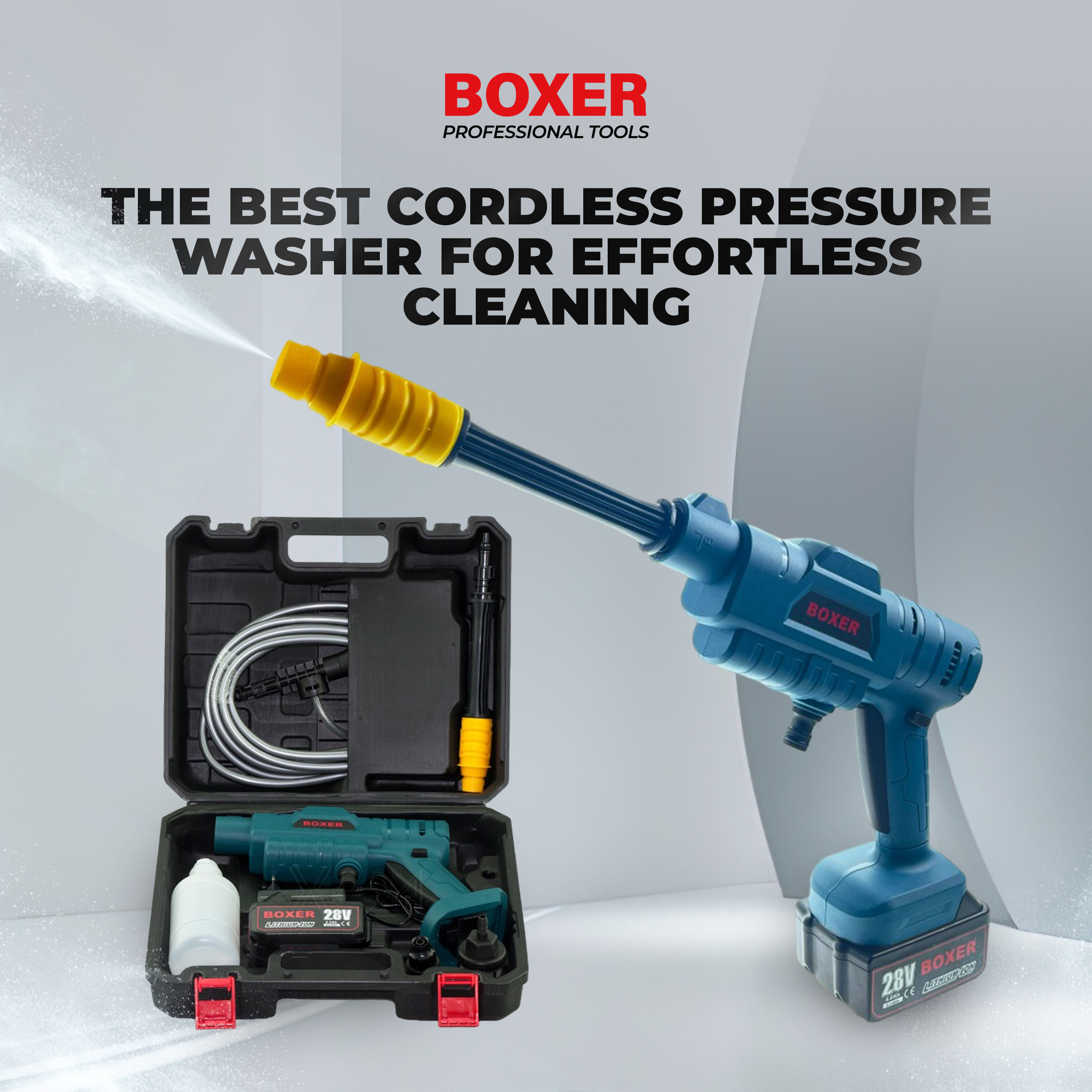 The Best Cordless pressure washer for Effortless cleaning