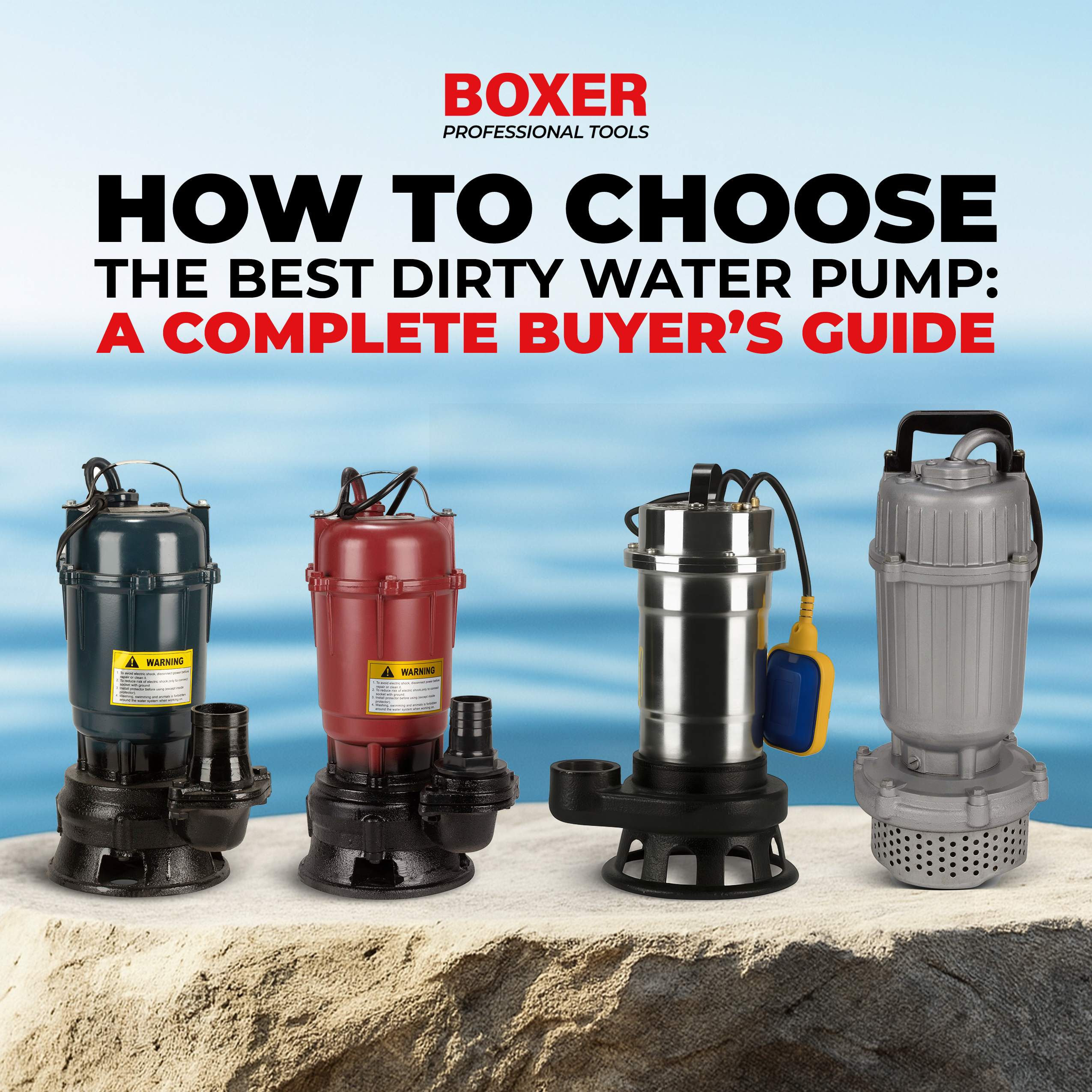 How to Choose the Best Dirty Water Pump: A Complete Buyer’s Guide