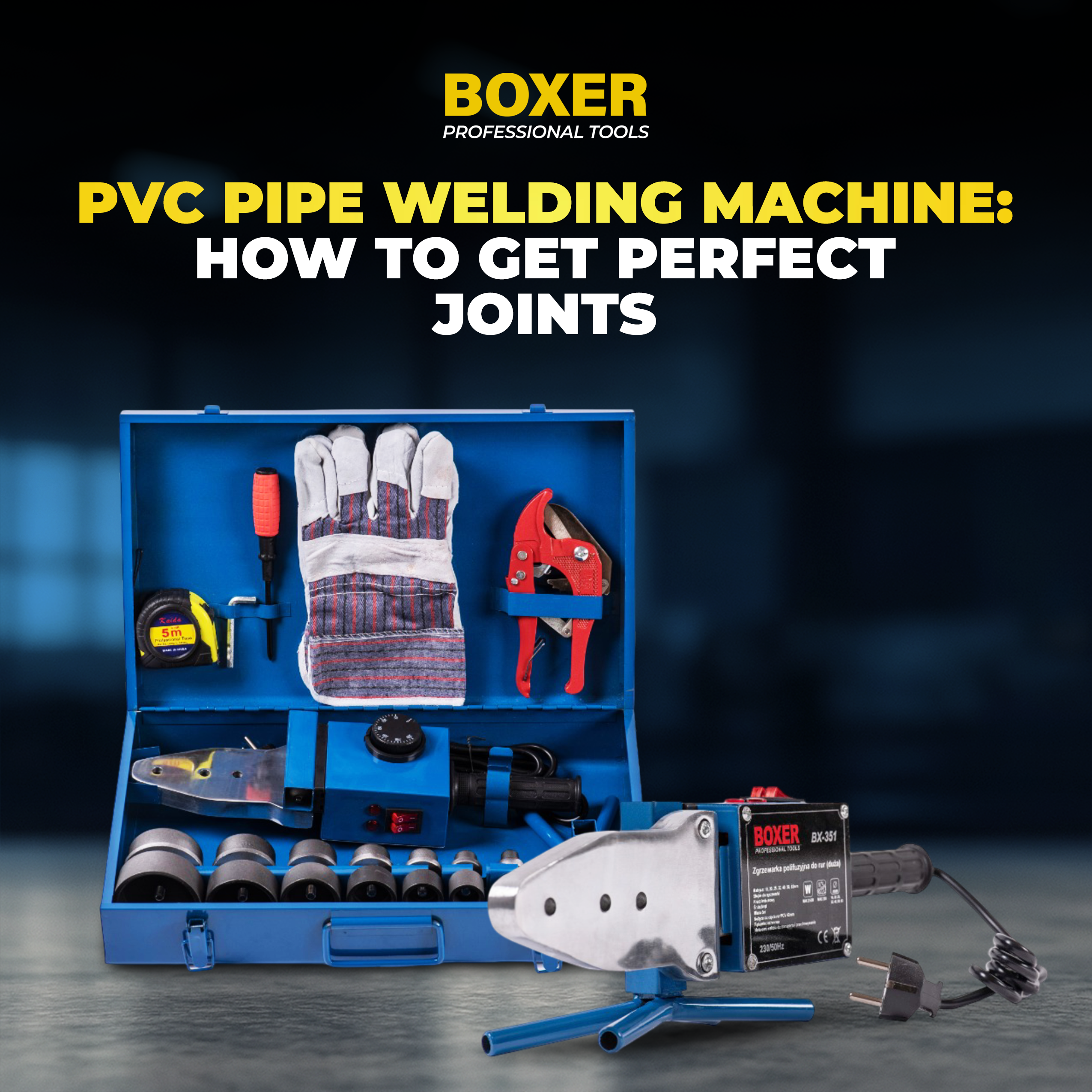 PVC Pipe Welding Machine: How to Get Perfect Joints