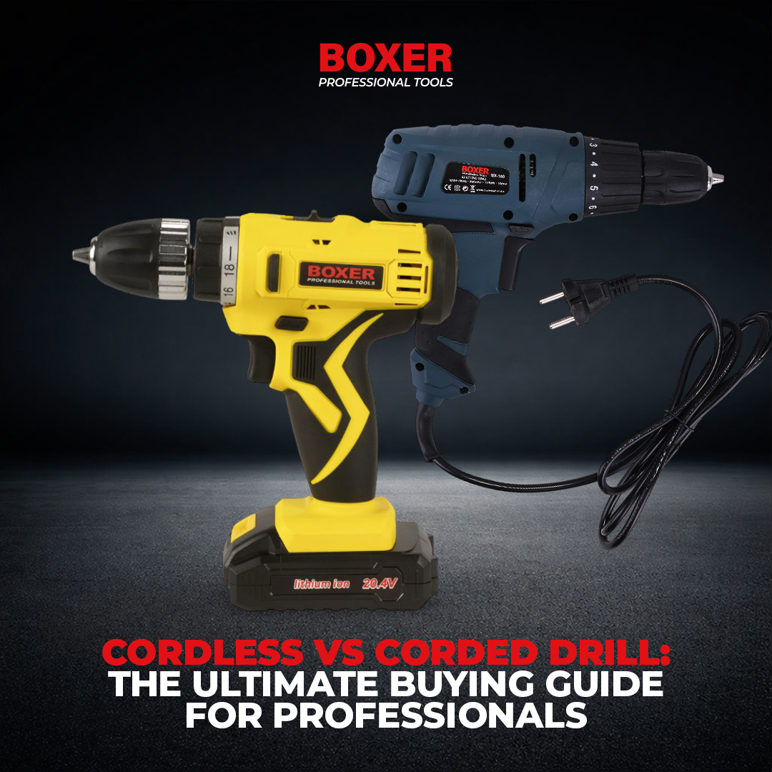 Cordless vs Corded Drill: The Ultimate Buying Guide for Professionals