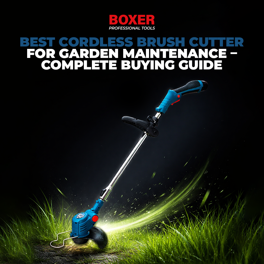 Best Cordless Brush Cutter for Garden Maintenance – Complete Buying Guide