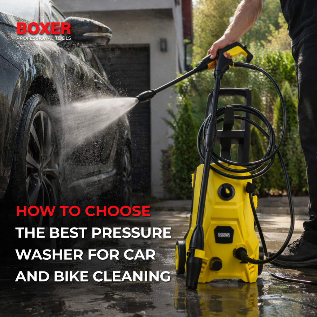 How to Choose the Best Pressure Washer for Car and Bike Cleaning
