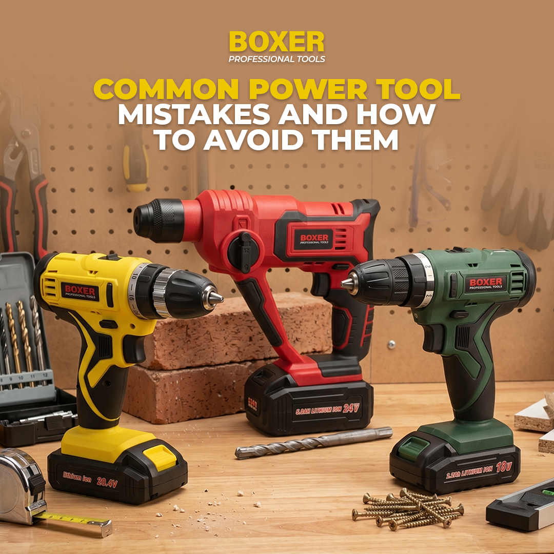 Common Power Tool Mistakes And How to Avoid Them