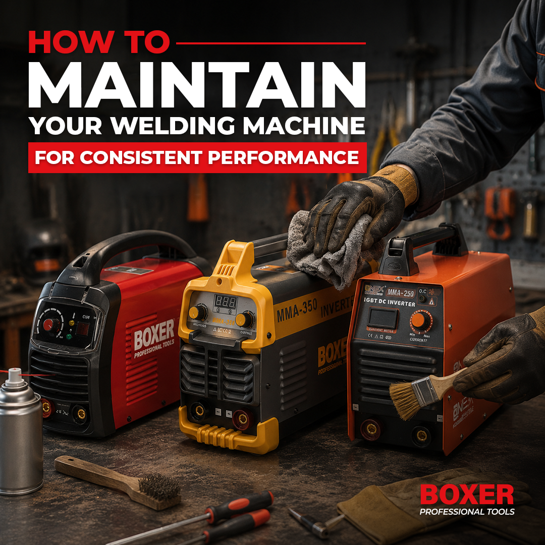 How to Maintain Your Welding Machine for Consistent Performance