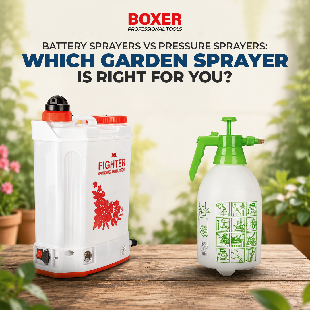 Battery Sprayers vs. Pressure Sprayers: Which Garden Sprayer Is Right for You?