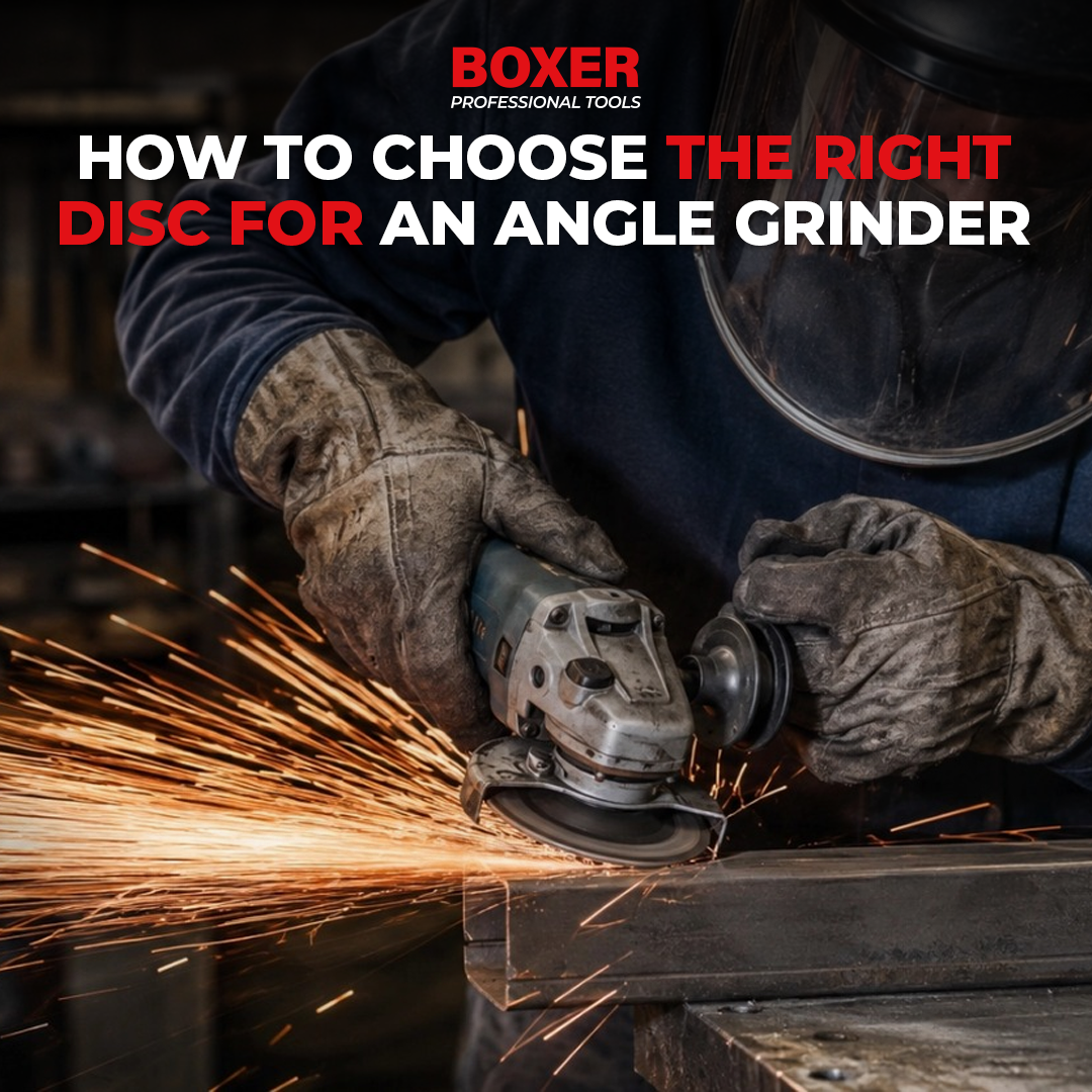 How to Choose the Right Disc for an Angle Grinder