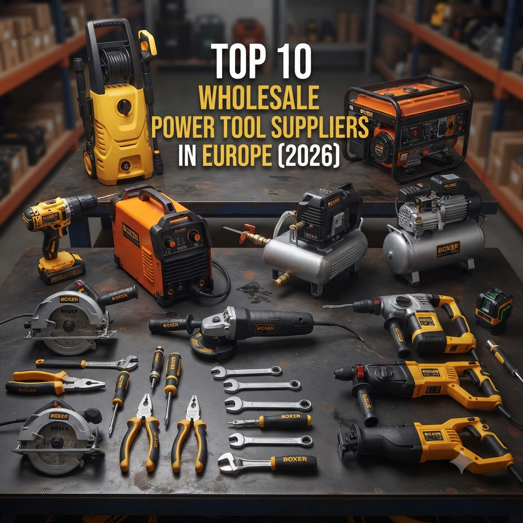 Top 10 Wholesale Power Tool Suppliers in Europe (2026)