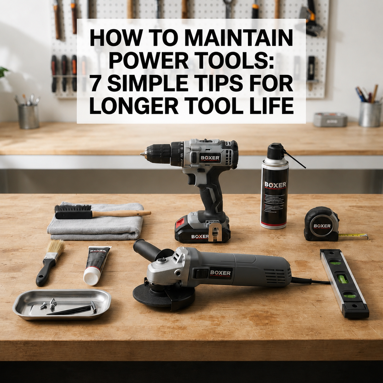 How to Maintain Power Tools: 7 Simple Tips for Longer Tool Life