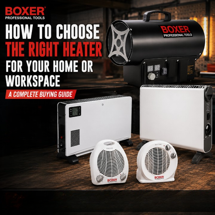 How to Choose the Right Heater for Your Home or Workspace: A Complete Buying Guide
