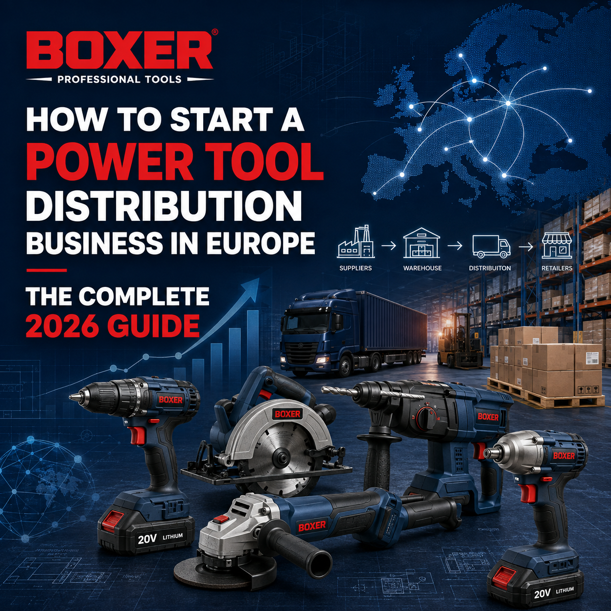 How to Start a Power Tool Distribution Business in Europe: The Complete 2026 Guide