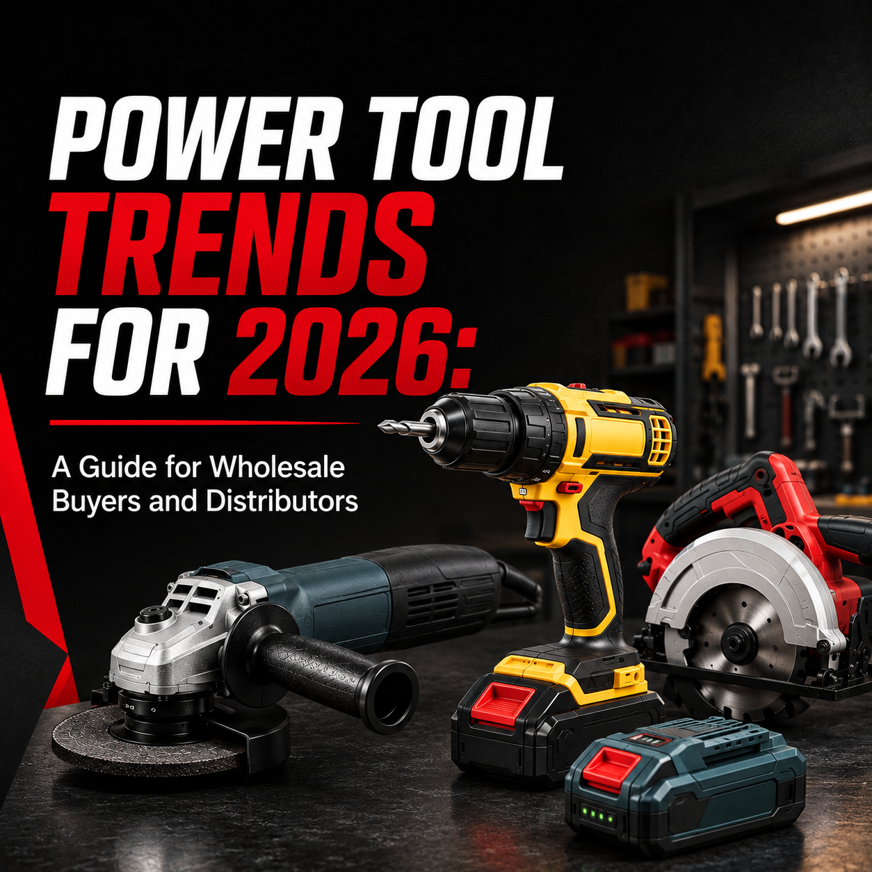 Power Tool Trends for 2026: A Guide for Wholesale Buyers and Distributors