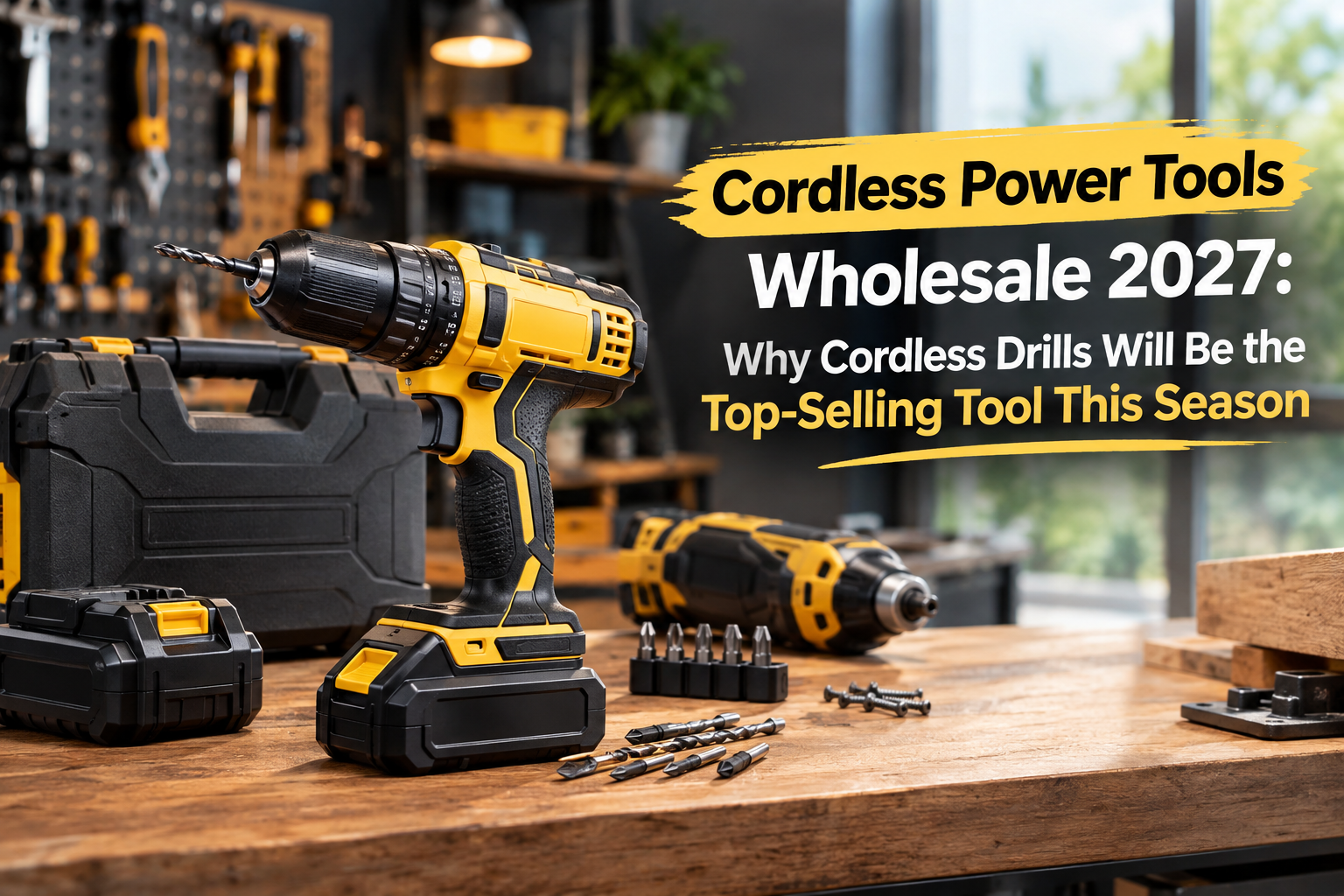 Cordless Power Tools Wholesale 2027: Why Cordless Drills Will Be the Top-Selling Tool This Season