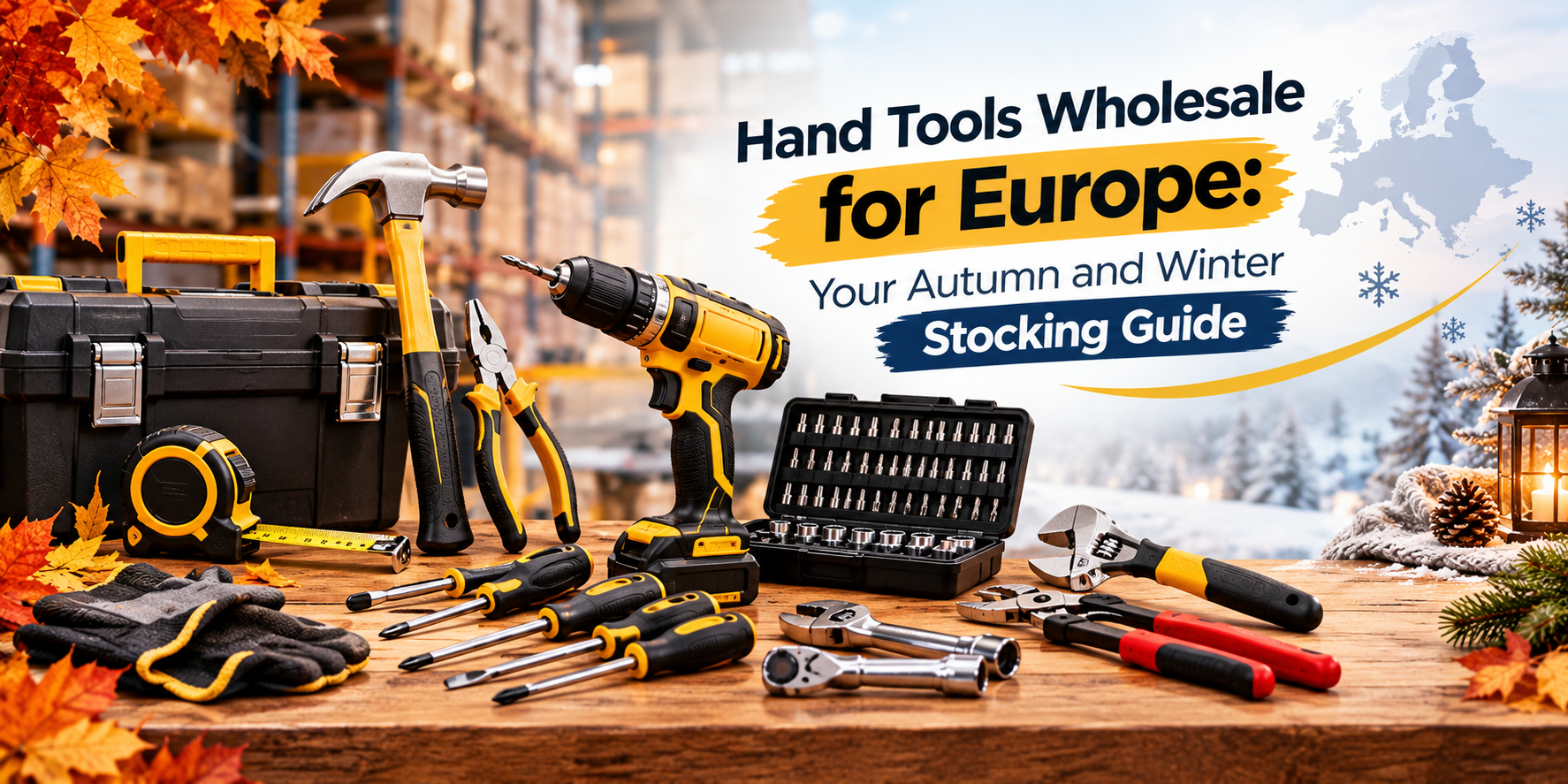 Hand Tools Wholesale for Europe: Your Autumn and Winter Stocking Guide