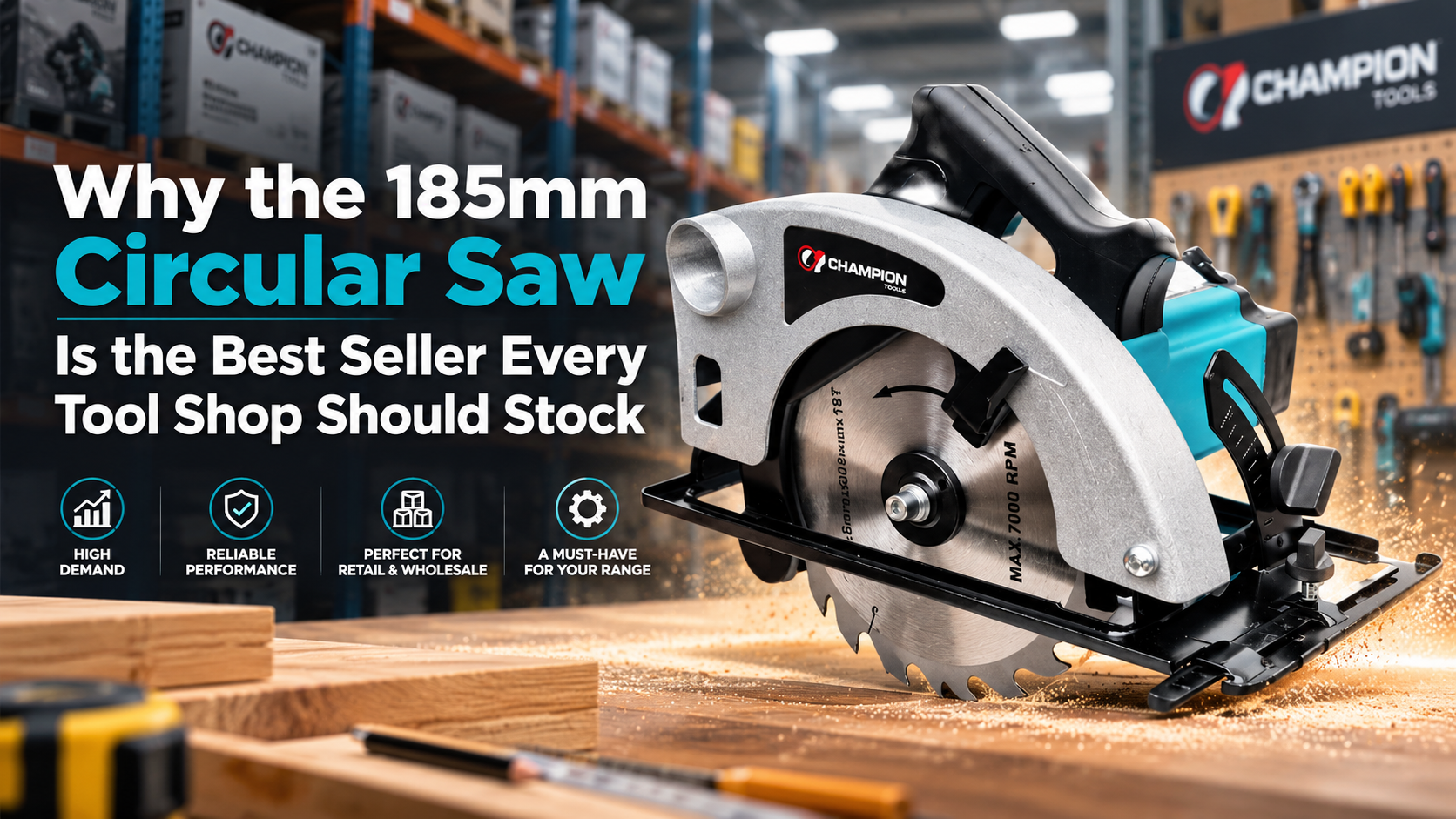 Why the 185mm Circular Saw Is the Best Seller Every Tool Shop Should Stock